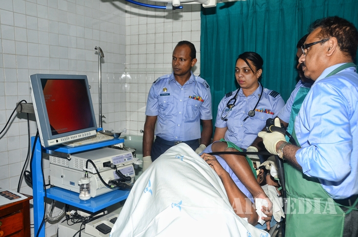 The Inaugural Surgery at the Theatre Complex SLAF Hospital Colombo