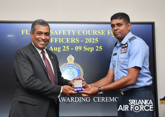 NO 02 OFFICERS FLIGHT SAFETY COURSE OF SLAF - 2025