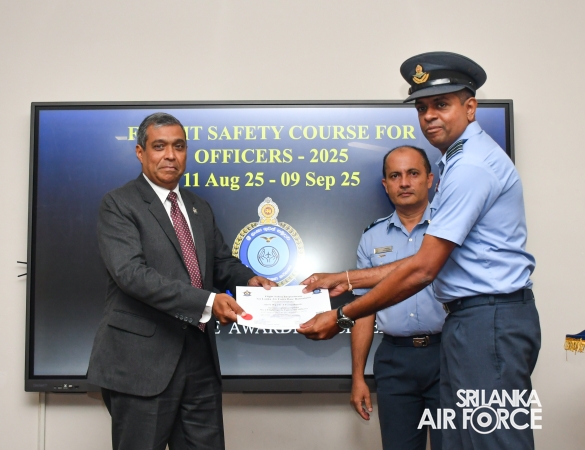 NO 02 OFFICERS FLIGHT SAFETY COURSE OF SLAF - 2025