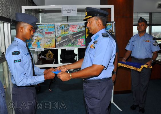 Winners Of
Flight Safety Poster Competition Rewarded