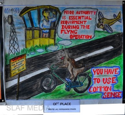 Winners Of
Flight Safety Poster Competition Rewarded