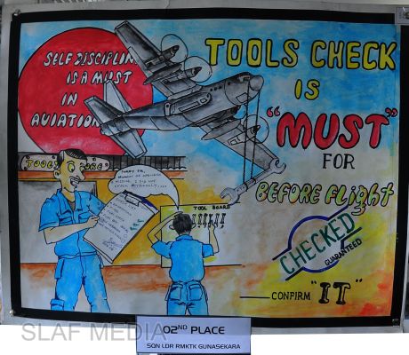 Winners Of
Flight Safety Poster Competition Rewarded