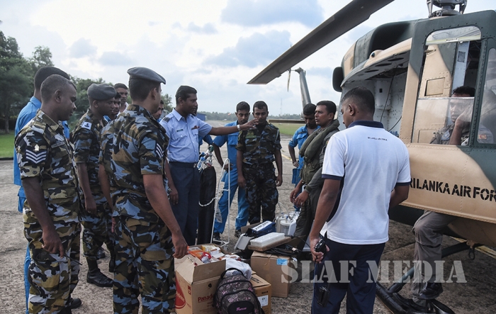 SLAF Continues to Transport Relief Aid and Essential Items