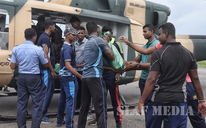 SLAF Continues to Transport Relief Aid and Essential Items