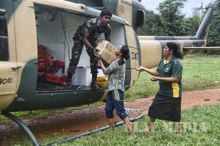 SLAF Continues to Transport Relief Aid and Essential Items
