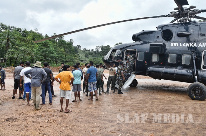 The Air Force Uses its Speed and Reach for the Fifth Consecutive Day in Flood Relief Operations