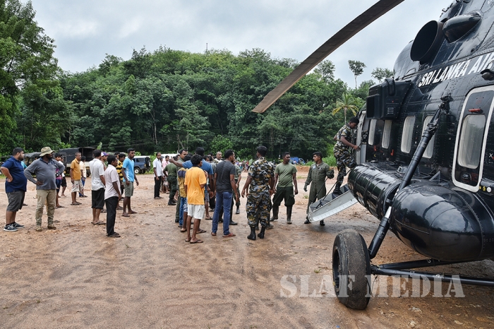 The Air Force Uses its Speed and Reach for the Fifth Consecutive Day in Flood Relief Operations