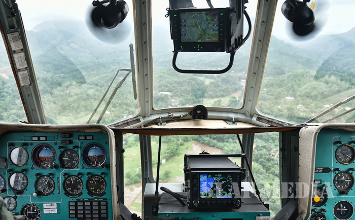The Air Force Uses its Speed and Reach for the Fifth Consecutive Day in Flood Relief Operations
