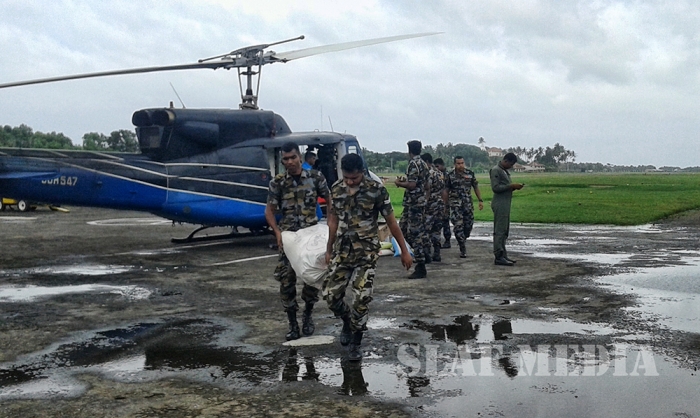 The Air Force Uses its Speed and Reach for the Fifth Consecutive Day in Flood Relief Operations