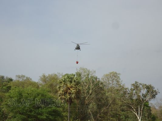 SLAF in a Fire
Fighting Mission
