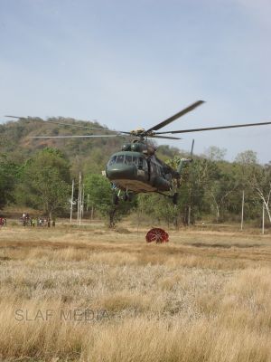 SLAF in a Fire
Fighting Mission