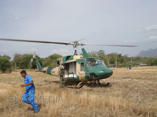 SLAF in a Fire Fighting Mission