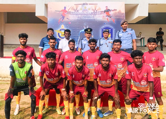 COMMANDER'S
CUP SOCCER FRIENDSHIP CHALLENGE TROPHY KICKED OFF IN KILINOCHCHI