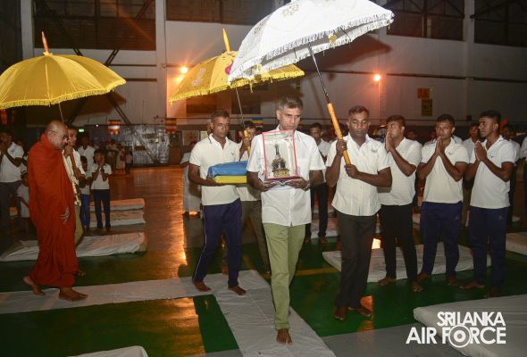 NO. 1
FLYING TRAINING WING, SLAF ACADEMY CHINA BAY CELEBRATES 72ND
ANNIVERSARY