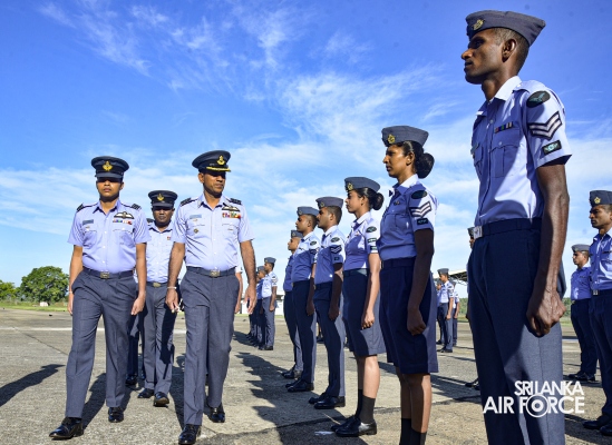 CHANGE OF COMMAND AT NO. 01 FLYING TRAINING WING, SLAF ACADEMY CHINA BAY