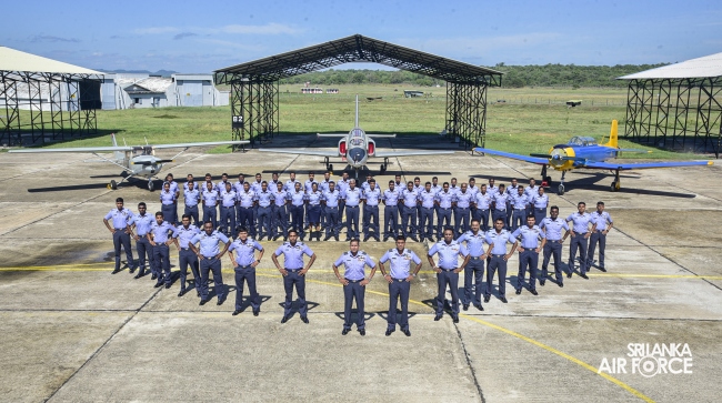CHANGE OF COMMAND AT NO. 01 FLYING TRAINING WING, SLAF ACADEMY CHINA BAY