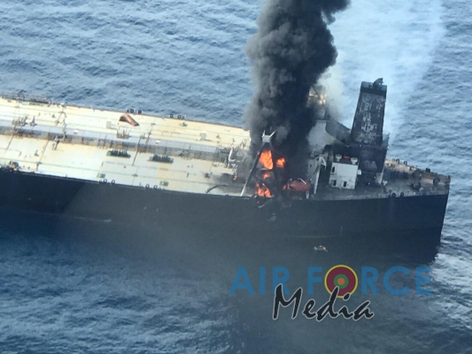 SLAF First to Respond to Distress Call of MT New Diamond Oil Tanker
