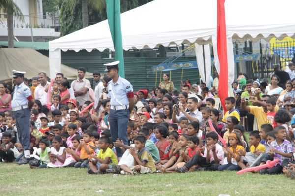 ශ්රී ලංකා ගුවන් හමුදා කොළඹ කඳවුර වාර්ශික ළමා සාදය සාර්ථකව නිම කරයි....