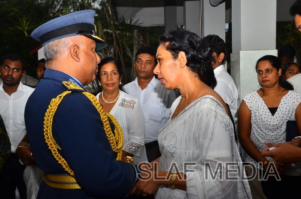 The Funeral Parade of Air Chief Marshal D C Perera VSV, ndc, psc