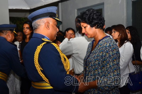 The Funeral Parade of Air Chief Marshal D C Perera VSV, ndc, psc