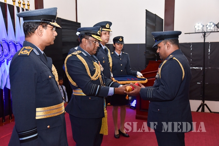 Heroes of
the Sri Lanka Air Force Honoured with Gallantry Medals