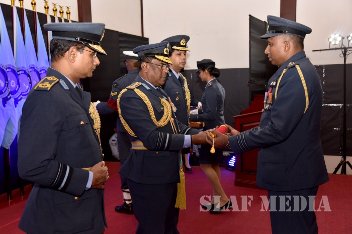 Heroes of
the Sri Lanka Air Force Honoured with Gallantry Medals