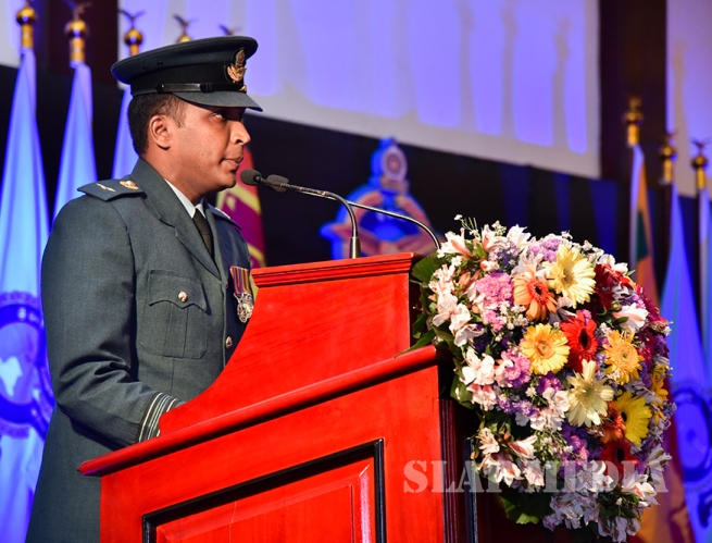 Heroes of
the Sri Lanka Air Force Honoured with Gallantry Medals