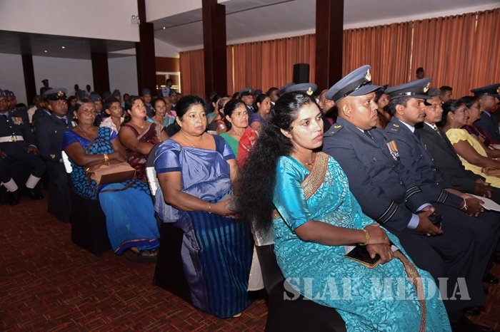 Heroes of
the Sri Lanka Air Force Honoured with Gallantry Medals