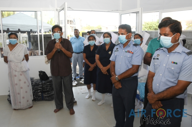 SLAF Constructs a New Out-Patient Unit at the Gampaha District General Hospital