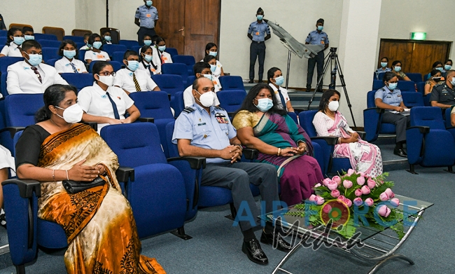 Felicitation Ceremony for Air Force Children who excelled at GCE A/L’s, GCE O/L’s and Grade 5 Scholarship Exams