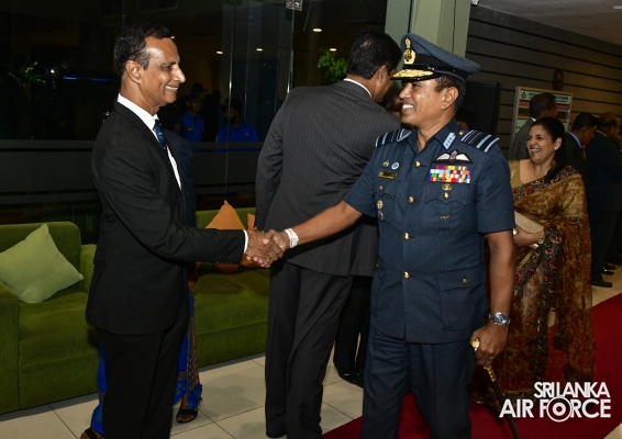 SLAF COMMANDER ATTENDS 9TH GENERAL DESHAMANYA DENNIS PERERA
ORATION
