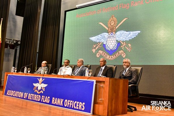 SLAF COMMANDER ATTENDS 9TH GENERAL DESHAMANYA DENNIS PERERA
ORATION