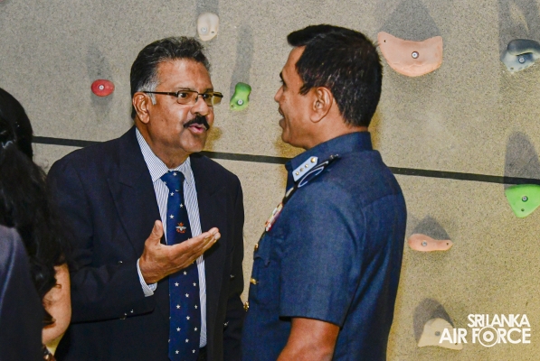 SLAF COMMANDER ATTENDS 9TH GENERAL DESHAMANYA DENNIS PERERA
ORATION