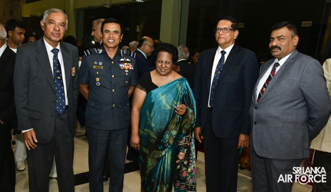 SLAF COMMANDER ATTENDS 9TH GENERAL DESHAMANYA DENNIS PERERA
ORATION