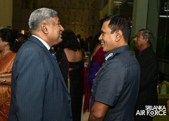 SLAF COMMANDER ATTENDS 9TH GENERAL DESHAMANYA DENNIS PERERA
ORATION
