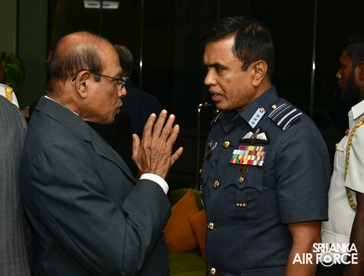 SLAF COMMANDER ATTENDS 9TH GENERAL DESHAMANYA DENNIS PERERA
ORATION