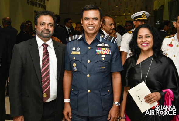 SLAF COMMANDER ATTENDS 9TH GENERAL DESHAMANYA DENNIS PERERA
ORATION