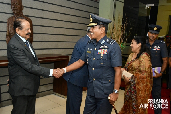 SLAF COMMANDER ATTENDS 9TH GENERAL DESHAMANYA DENNIS PERERA
ORATION
