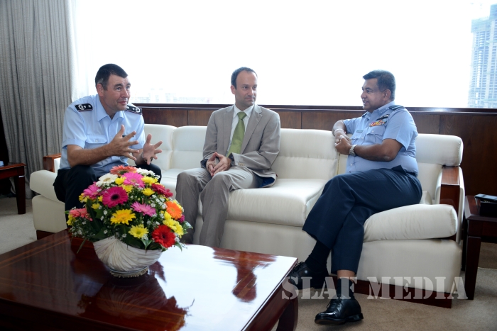 Deputy German Defence Attaché Calls on the Commander of the Air Force