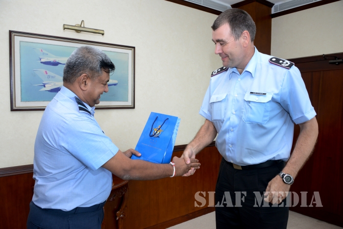Deputy German Defence Attaché Calls on the Commander of the Air Force