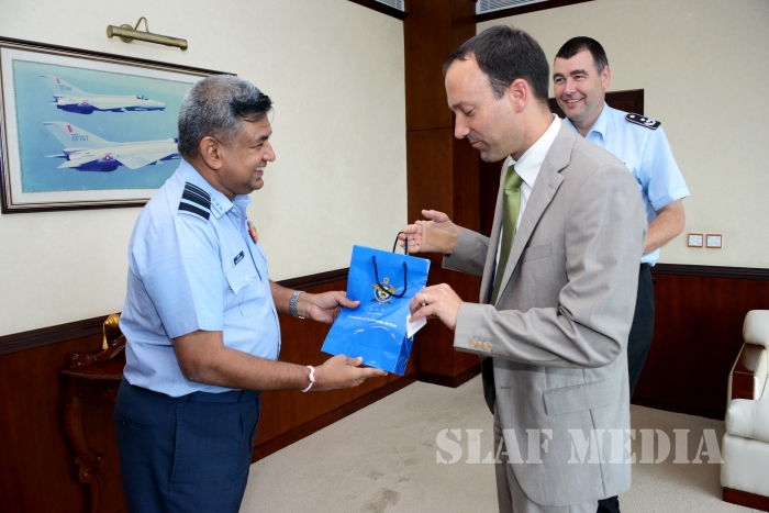 Deputy German Defence Attaché Calls on the Commander of the Air Force