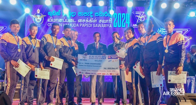 SLAF WOMEN DOMINATED THE GUWAN HAMUDA PAPEDI SAWARIYA 2024