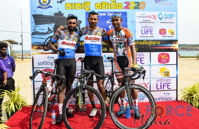 Super Wheelers Cyclist, Dharshana Prasad Wins 2nd Leg of Guwan Hamuda Papedi Sawariya 2020