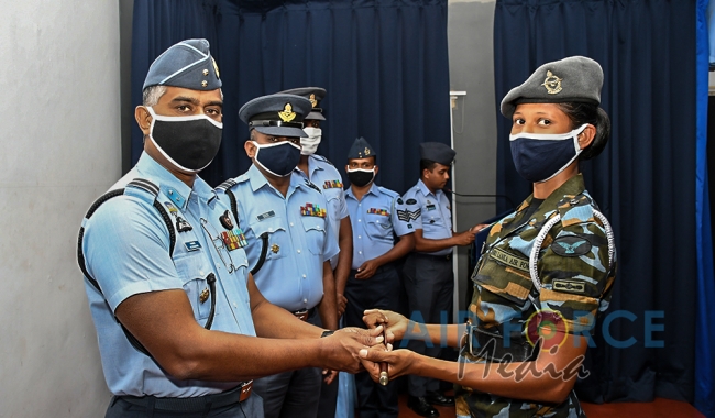 Lanyard and Cane Awarding Ceremony of Gunner Instructors at Combat Training School Diyatalawa
