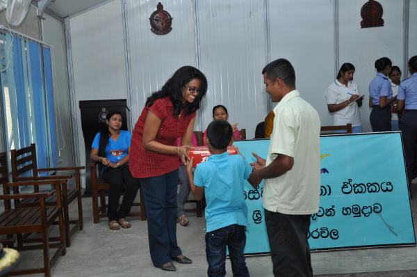 Distribution of Gifts for Children at Weerawila