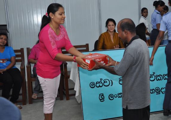 Distribution of Gifts for Children at Weerawila