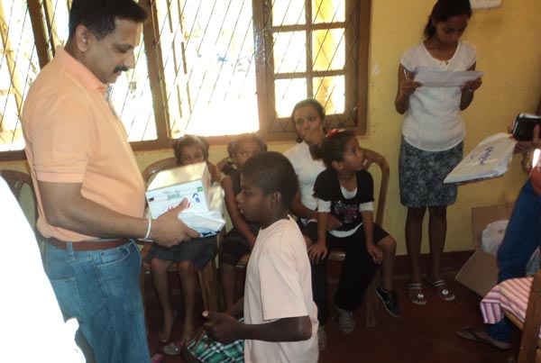 Distribution of Gifts for Children at Weerawila