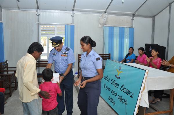 Distribution of Gifts for Children at Weerawila