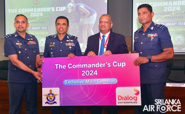 PRESS
BRIEFING OF 'COMMANDER’S CUP GOLF TOURNAMENT – 2024'