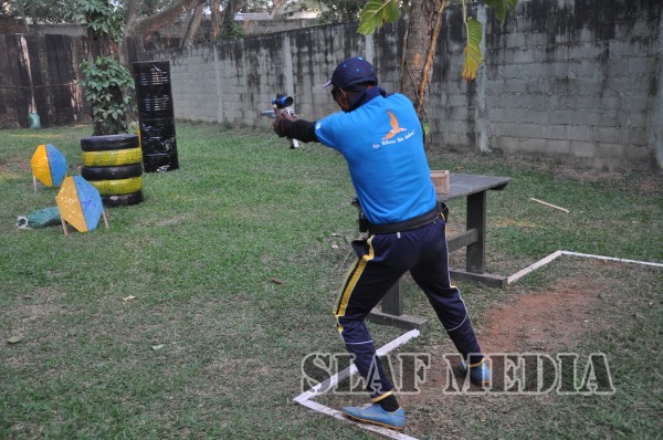 Air Force Shooters on target at Golden Eagle Hand Gun Championship 2015